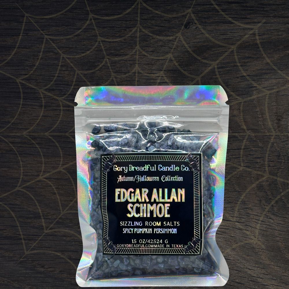 Edgar Allan Schmoe Sizzling Room Salt Crystal Potpourri: Spicy Pumpkin - Mini